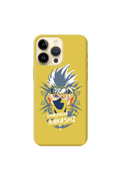 Other Apple iPhone 13 Pro Max Anime Mangoo Yellow Colored Silicone TPU Θήκη