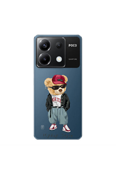 Other Xiaomi Poco X6 5G Hip hop style Transparent Silicone TPU Θήκη