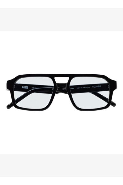 Kaleos Hedlund Black Blue Photochromic Unisex Sunglasses