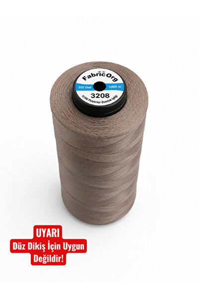fabricorg Bükümsüz Renkli Ev & Sanayi Tipi Overlok & Piko Muz İpliği 1 Adet (...