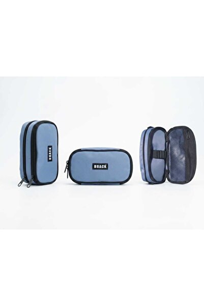 SEYFİKİRTASİYE Fabric Pencil Bag 2 Compartments Large Volume Multifunctional ...