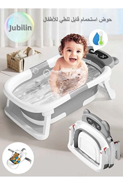 Jubilin Baby Bathtub,Collapsible Bathtub for Newborn to Toddler,Portable Trav...