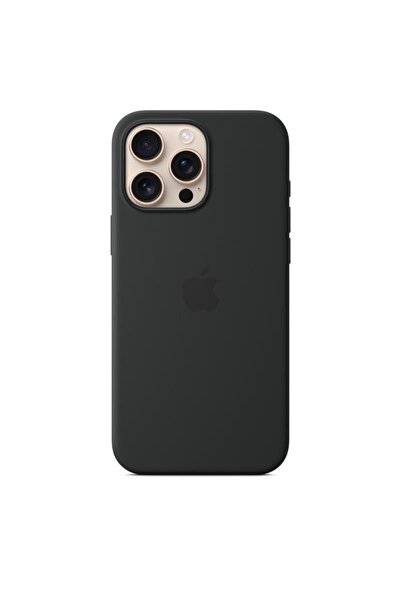 Apple iPhone 16 Pro Max Θήκη Σιλικόνης με MagSafe - Μαύρο