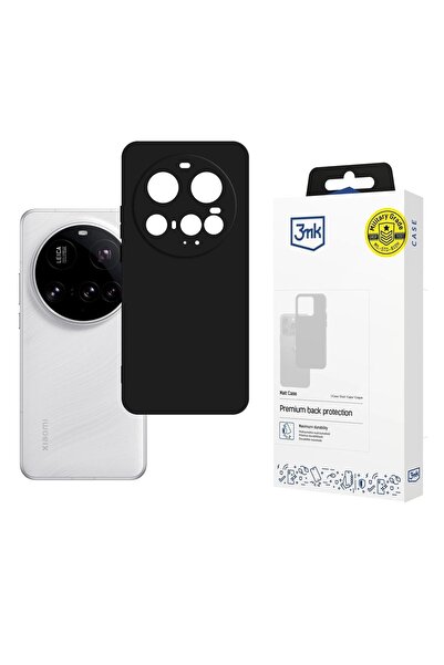 3MK Husă mată pentru Xiaomi 15 Ultra, husă de protecție din TPU negru