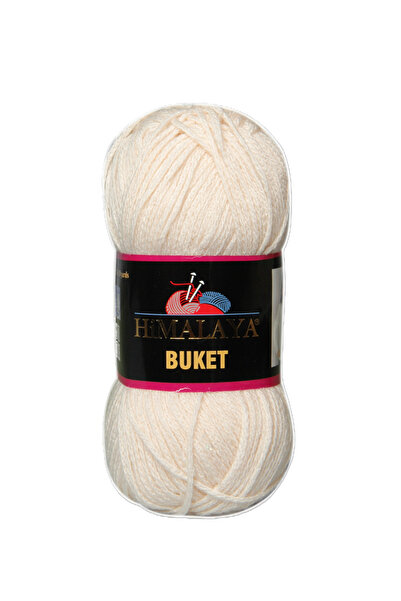Himalaya Buket %98 Akrilik %2 Payetli Orta Kalınlık Örgü İpliği 100 g / 210 m...