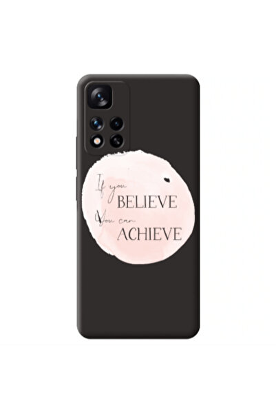 Other Xiaomi Redmi Note 11 Pro 5G If You Believe Black Colored Silicone TPU Θήκη
