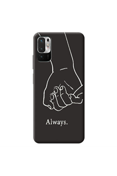 Other Xiaomi Redmi Note 10 Pro 5G Always Black Colored Silicone TPU Θήκη