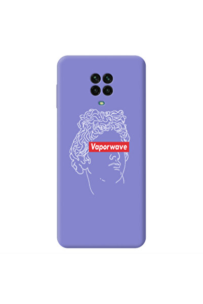 Other Xiaomi Redmi Note 9 Pro Vaporwave Purple Colored Silicone TPU Θήκη