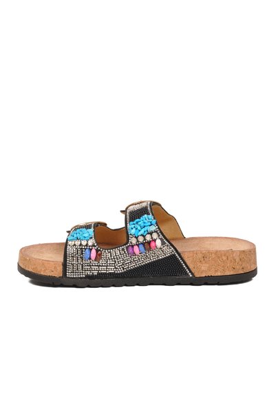 Ewoll 7048 Z Black Women's Slippers