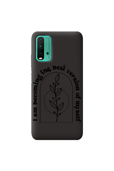 Other Xiaomi Poco M3 I am Becoming Black Colored Silicone TPU Θήκη