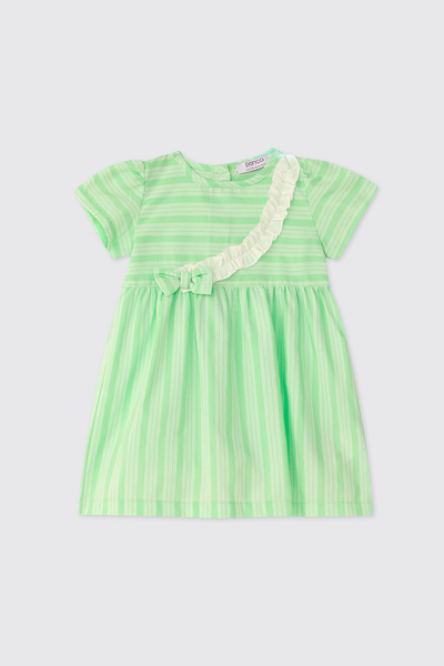 Panço Baby Girl Green Dress