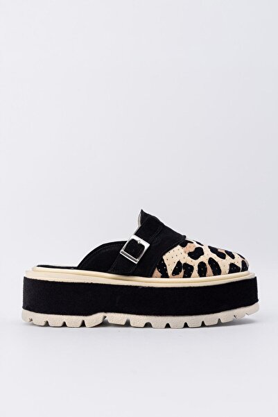 exclusives.ro Saboti Nora - Negru Velur - Marimea 36