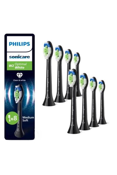 PHILIPS SONICARE Capete de periuță Sonicare W2 Optimal White HX6068/88 8 bucă...