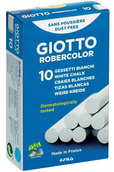 Giotto Λευκό Κουτί Κιμωλίας 10 Τεμάχια (000538700)