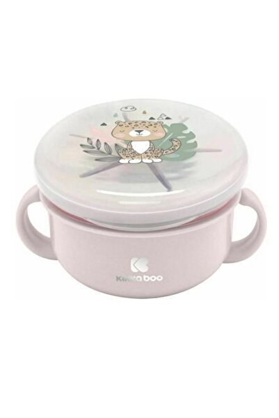 Kikka Boo Kikkaboo Μπολ Σνακ 2 σε 1 Ροζ Σαβάνα 380ml (31302040129)