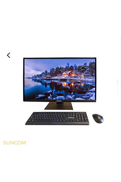SUNCOM Pro Plus SCA-131 i5-14450H 16GB 512GB SSD 27" Siyah DOS AIO PC Pivot Ayak