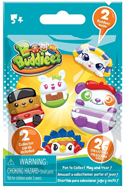 REAL FUN TOYS Σακούλα Bbuddieez με 2 φιγούρες Buddieez και 2 συλλεκτικές κάρτ...