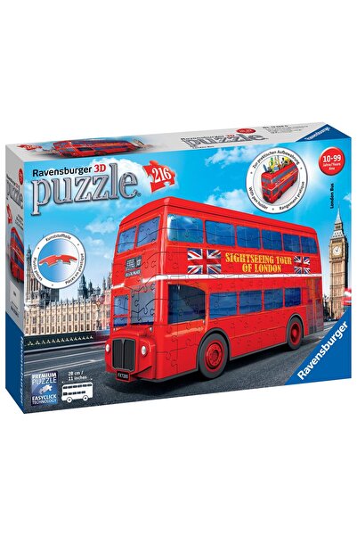RAVENSBURGER 3D Παζλ Λονδρέζικο Λεωφορείο