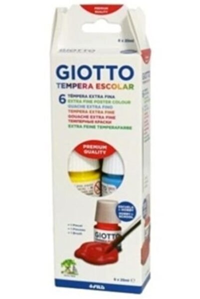 Giotto Τεμπέρα 6 τεμάχια 25ml (000356600)