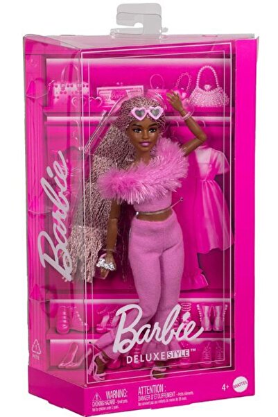 mattel Μπάρμπι Ντιλούξ Φάσιονιτς - Με Πλεγμένα Μαλλιά (HYV28)