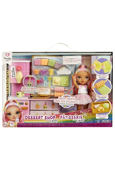 MGA Entertainment Ρέινμποου Χάι Λίτλς - Κούκλα με Πατισκερί (522058-EUC)