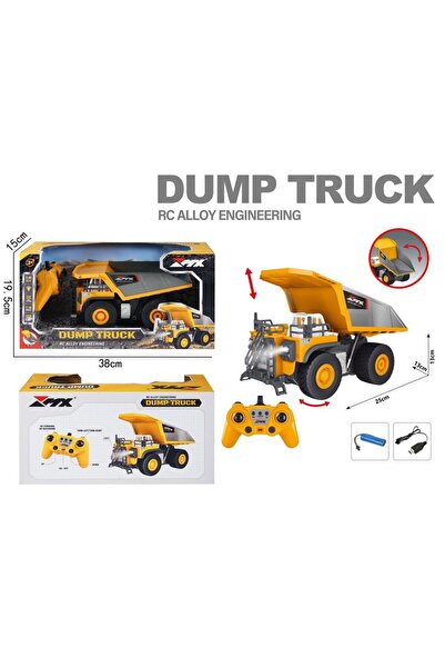Blue Toys Τηλεκατευθυνόμενο Ανατρεπόμενο Φορτηγό Χωματουργικών Εργασιών (MKV8...