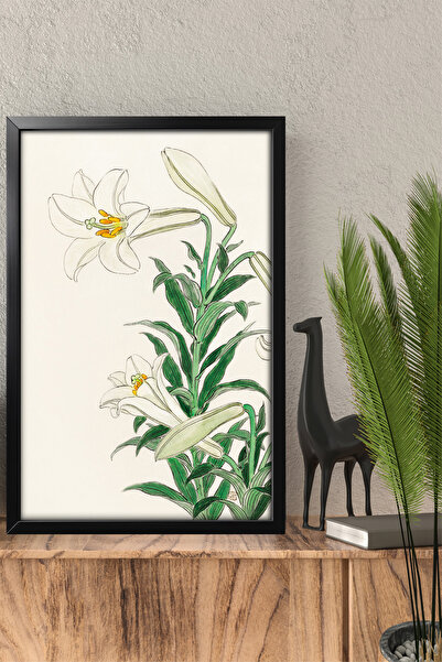 Erfa Concept 1 Adet Ahşap Çerçeve Görünümlü Oturma Odası Art Deco MDF Tablo