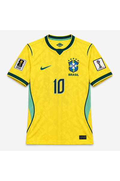Premium قميص منتخب البرازيل الأساسي 2026 (نيمار 10)