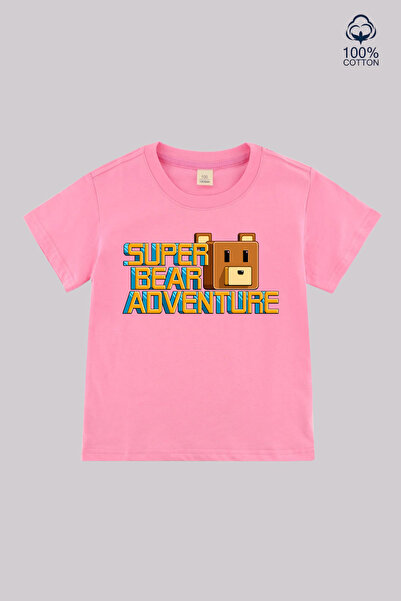 cirokids تي شيرت للأطفال من الجنسين مطبوع عليه Super Bear Adventure Super Bea...