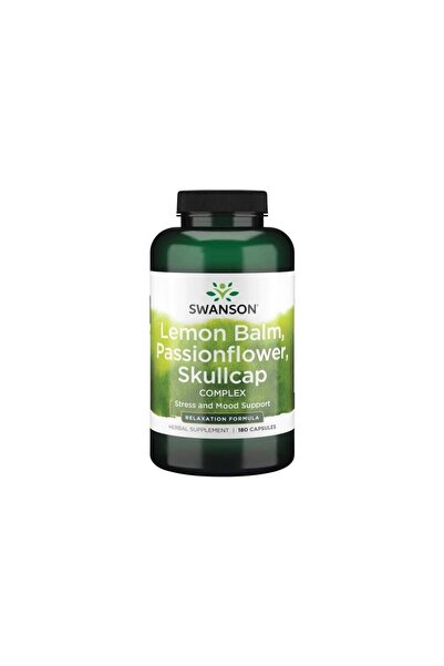 SWANSON Lemon Balm Passionflower Skullcap Complex