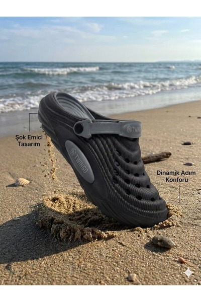 Ayakx Spor Cross Slippers Sandals Twingo Daily Comfortable Sea Beach Garden P...