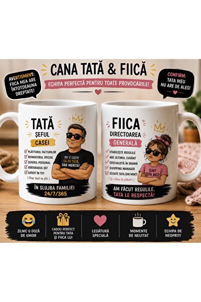 GE Set Căni Tată & Fiică