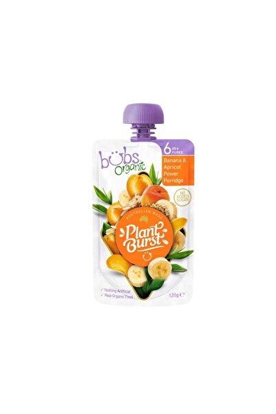 Organic Organic Bobs Banana Apricot Baby Meal 6 Months 120g