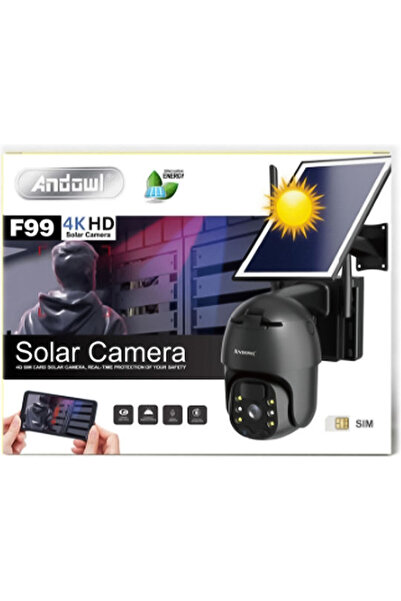 Andowl XFF99 Κάμερα Παρακολούθησης 4K Αδιάβροχη με Μπαταρία