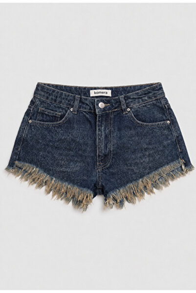 komera Women's Mini Tassel Shorts 34_W1 High Waist