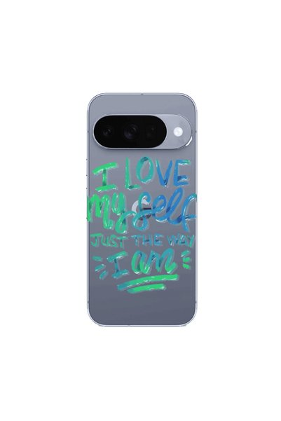 Other Google Pixel 10 I Love My self Transparent Silicone TPU Θήκη