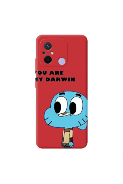 Other Xiaomi Redmi 12C You are my darwin Red Colored Silicone TPU Θήκη