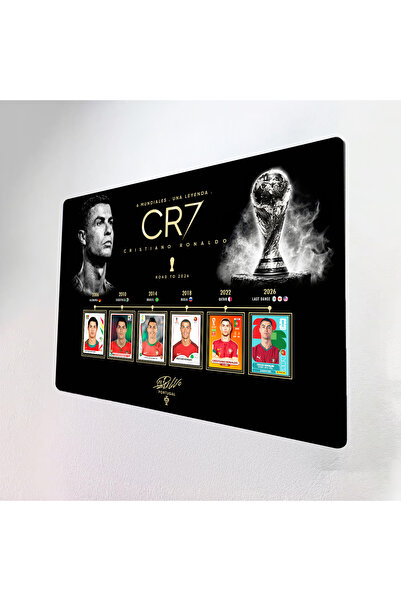 FLASHCARD Pictură pe sticlă acrilică Ronaldo Excellence