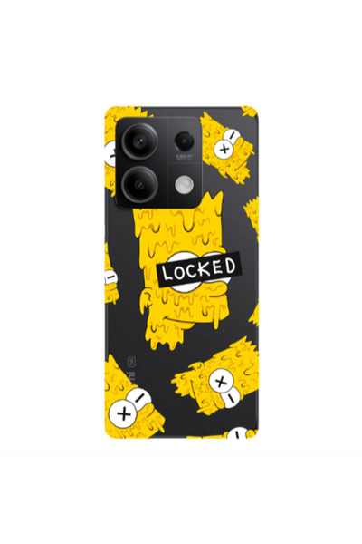 Other Xiaomi Redmi Note 13 5G Bart Simpson Transparent Silicone TPU Θήκη