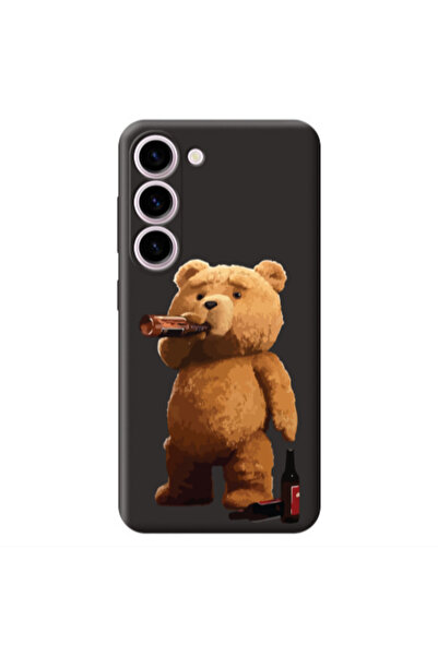 Other Samsung S23 Plus Beer Time Black Colored Silicone TPU Θήκη