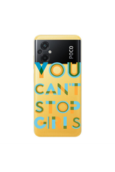 Other Xiaomi Poco M5 You Cant Stop Girls Transparent Silicone TPU Θήκη