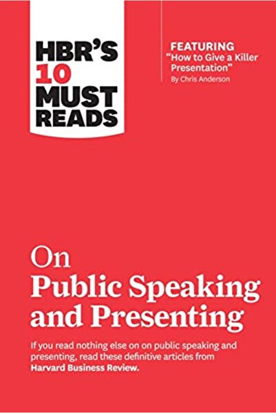 Ingram Hbrs 1 Must Reads On Public Speaking And Presenting