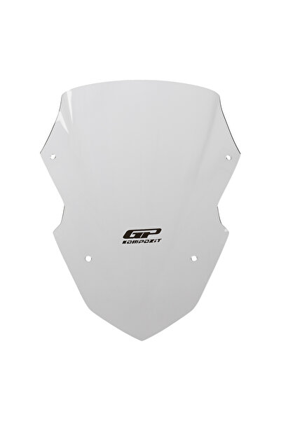 GP KOMPOZİT Yamaha XMAX 250 Tech Max 2024-2026 Uyumlu Spor Ön Cam Şeffaf 37 cm