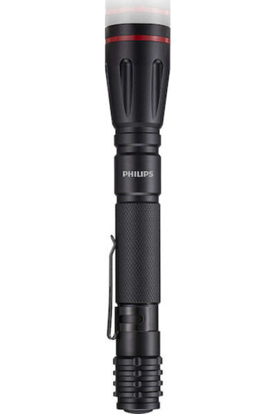 Philips Φακός LED IPX4 με Μέγιστη Φωτεινότητα 160lm Σειρά 1000 Μαύρο Κωδικός:...