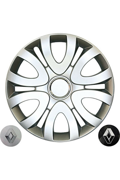 Other Κροατία Σετ Τάσια Τροχών Αυτοκινήτου Renault Clio IV με Έμβλημα Renault...