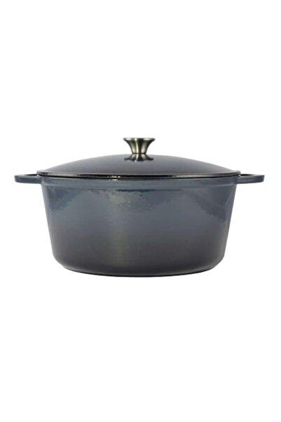 Perfect Home Oală din fontă emailată cu capac, mâner din oțel inoxidabil, 10 L,