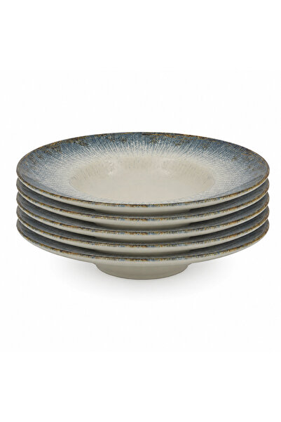 OEM Farfurii adânci pentru paste, 6 bucăți, ceramică porțelan, 27 cm