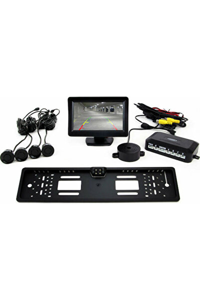 AMIO Σύστημα Στάθμευσης Αυτοκινήτων Πλαίσιο Πινακίδας Κυκλοφορίας CAM-402 με ...