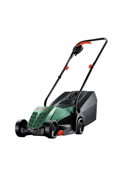 Bosch Mașină de tuns iarba, motor electric, 1200 W, lățime de tăiere 32 cm, t...