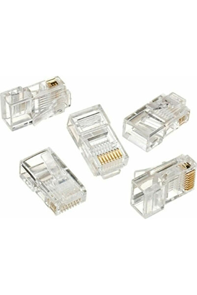 Cablexpert Βύσμα RJ-45 αρσενικό Cat5e 30 τεμάχια Διαφανές (LC-8P8C-001/100)